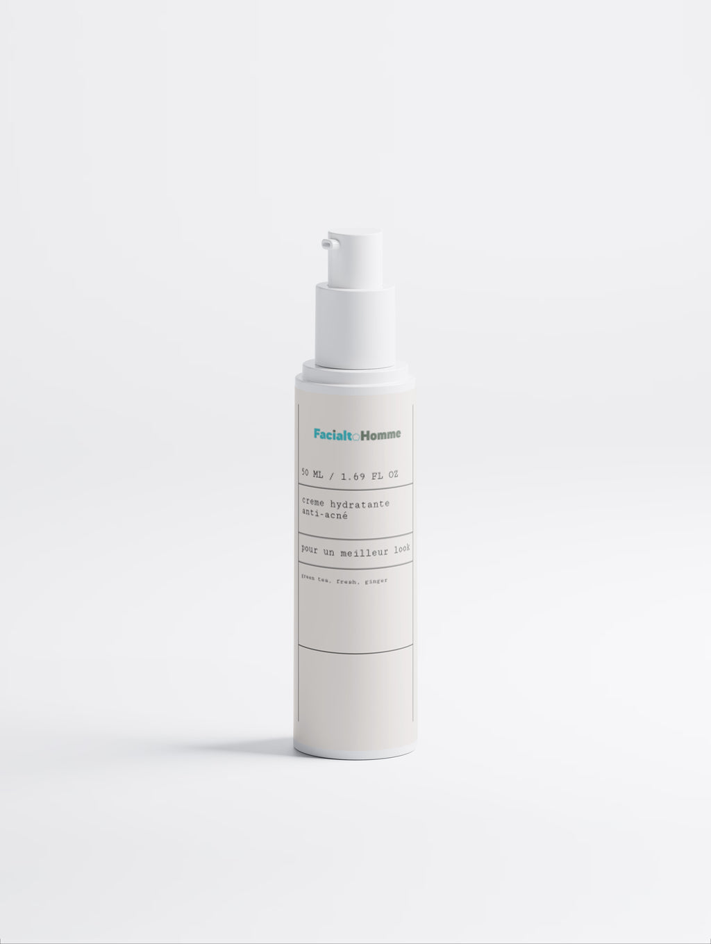 Hydratant pour les soins contre l’acné homme