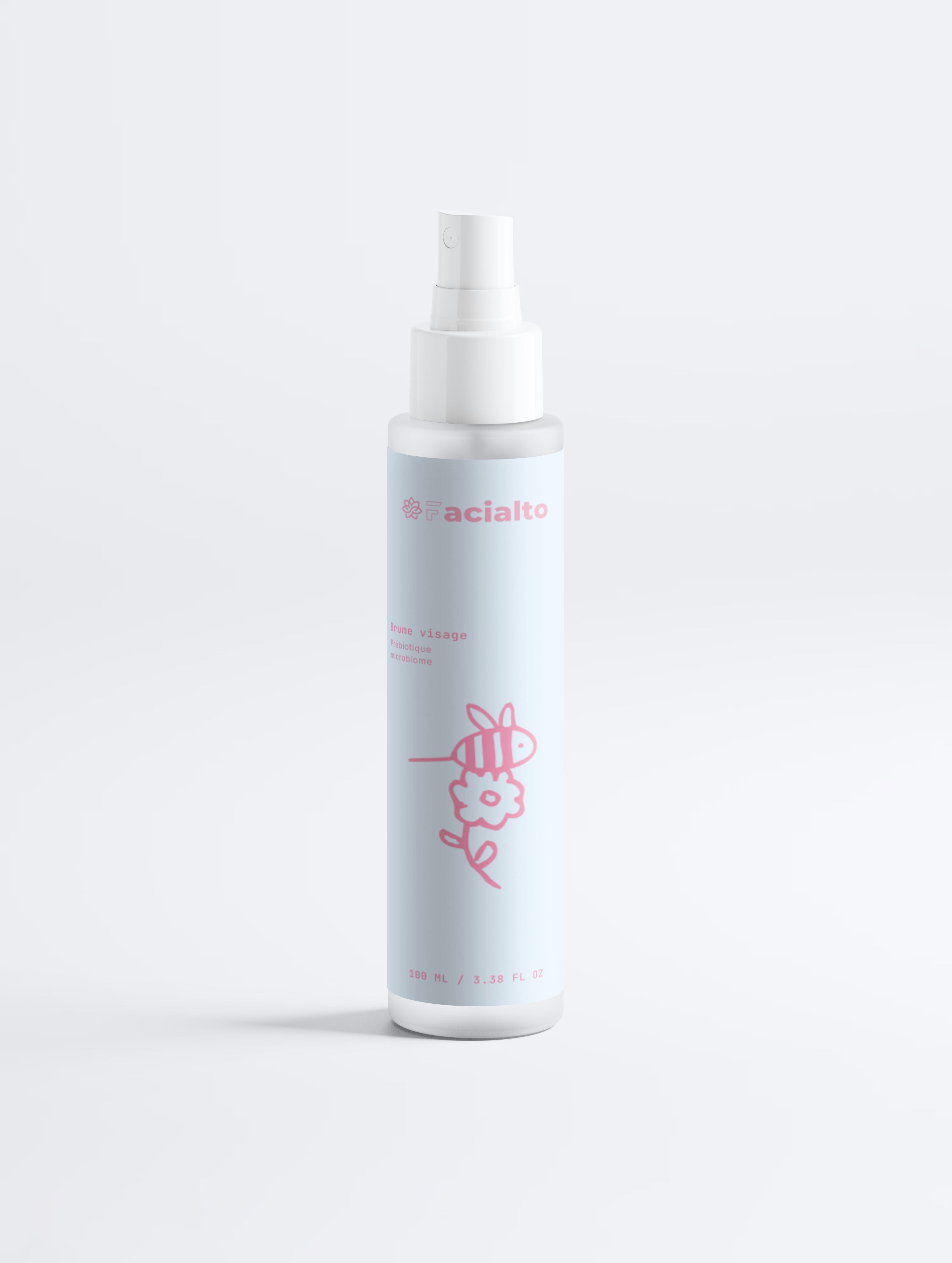 Brume visage prébiotique microbiome femme