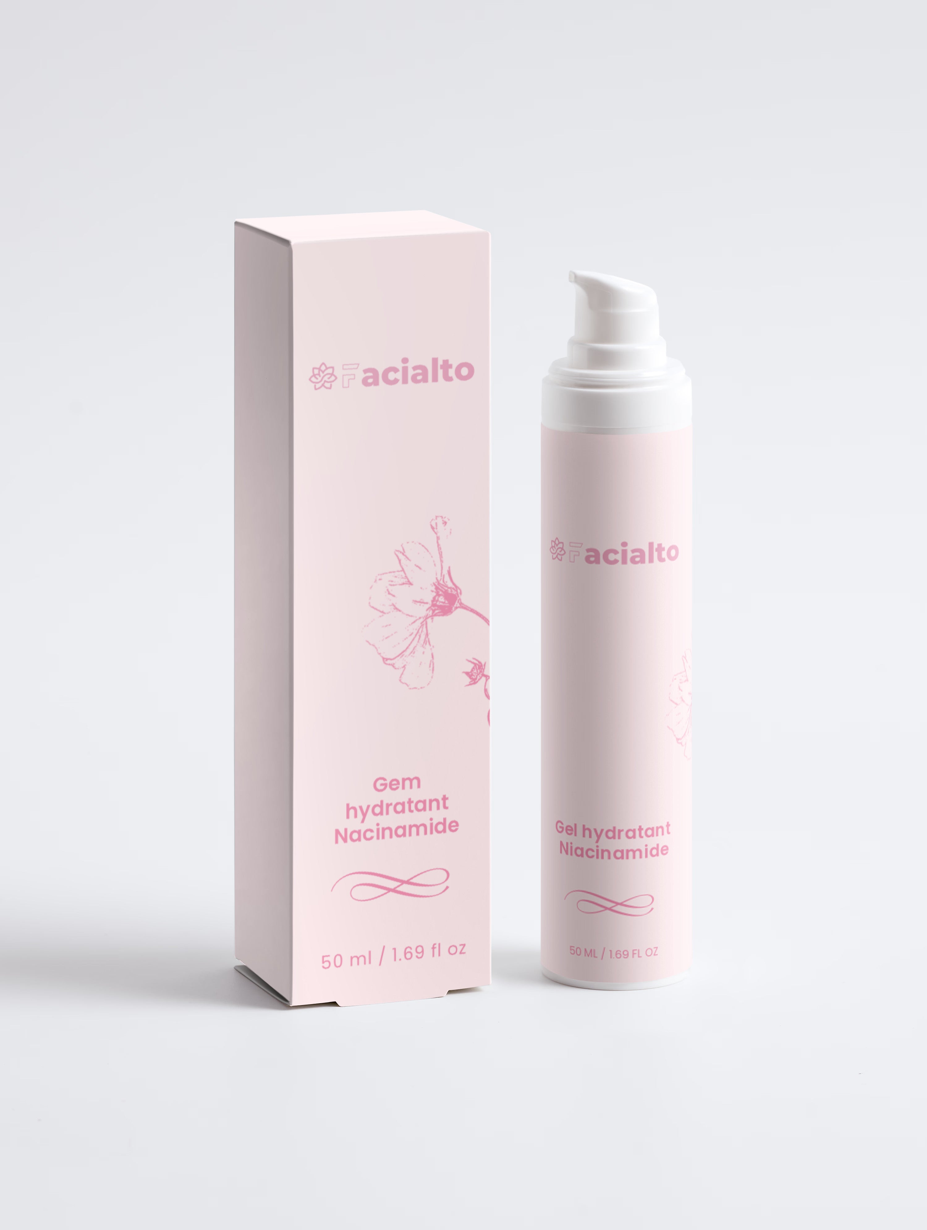 Gel hydratant à la niacinamide femme