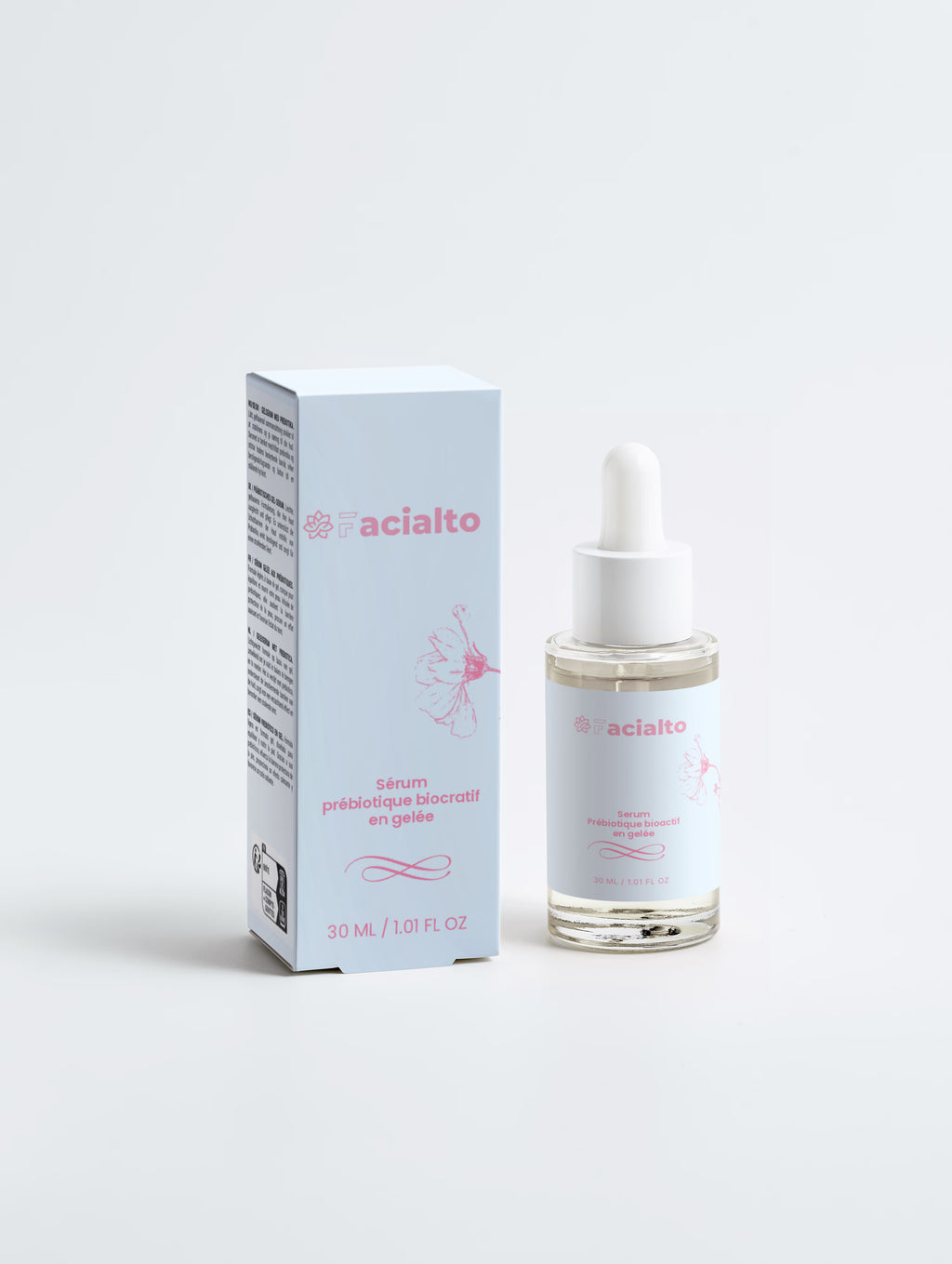 Sérum prébiotique bioactif en gelée femme