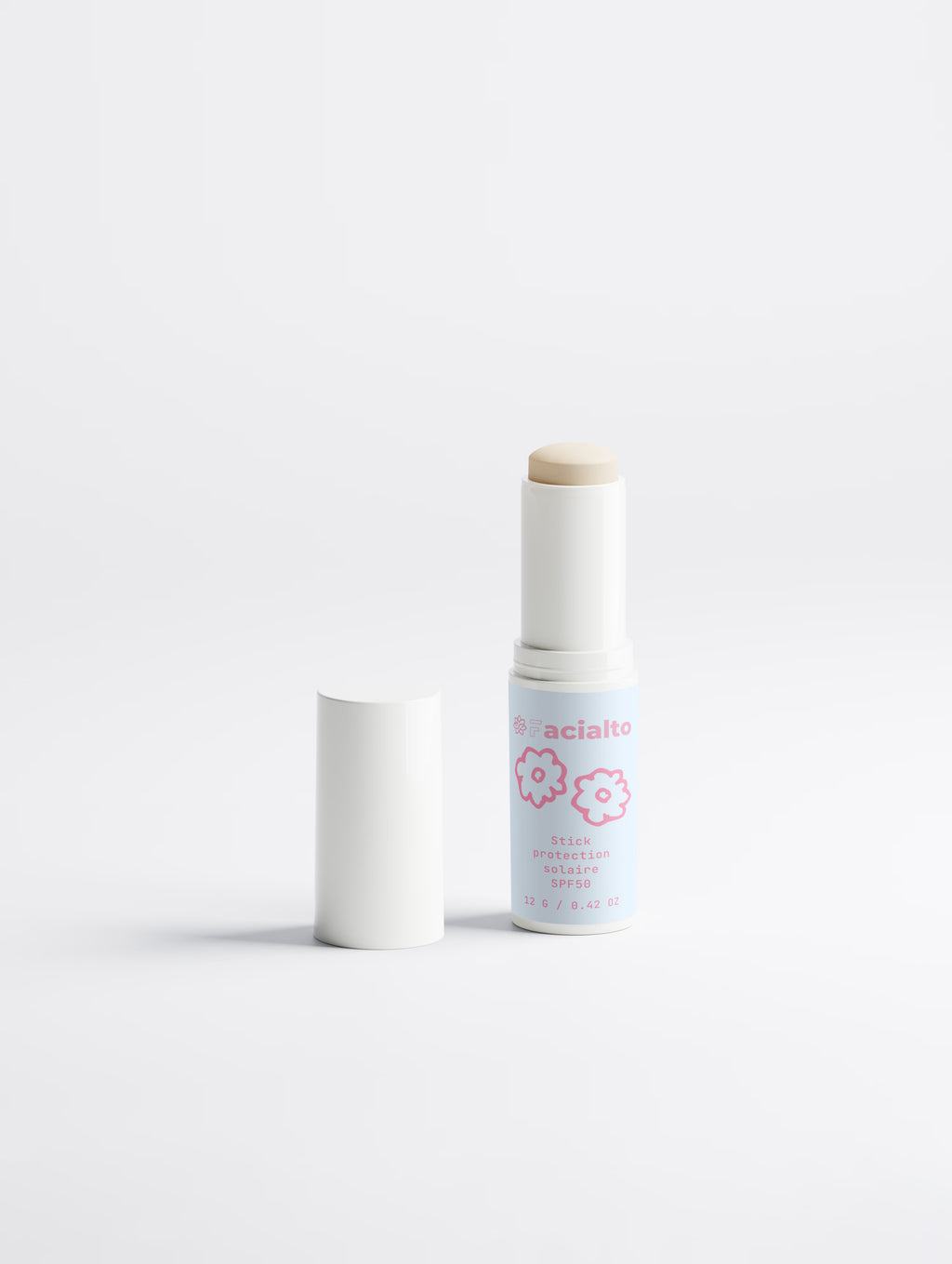 Stick de protection solaire spf50 sans teinte femme