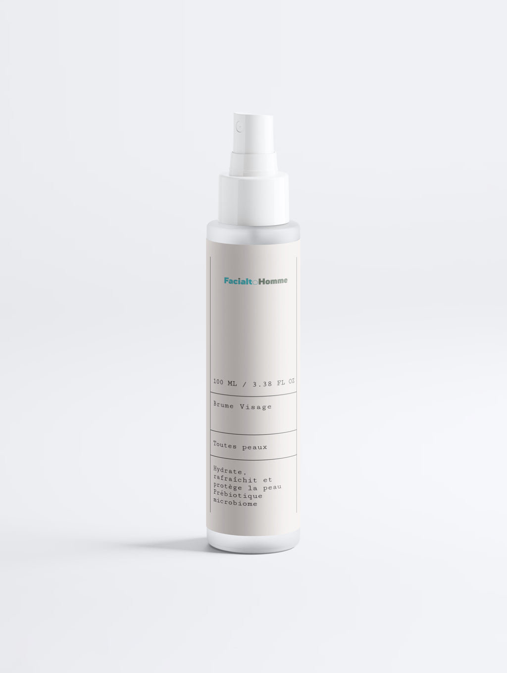 Brume visage prébiotique microbiome homme