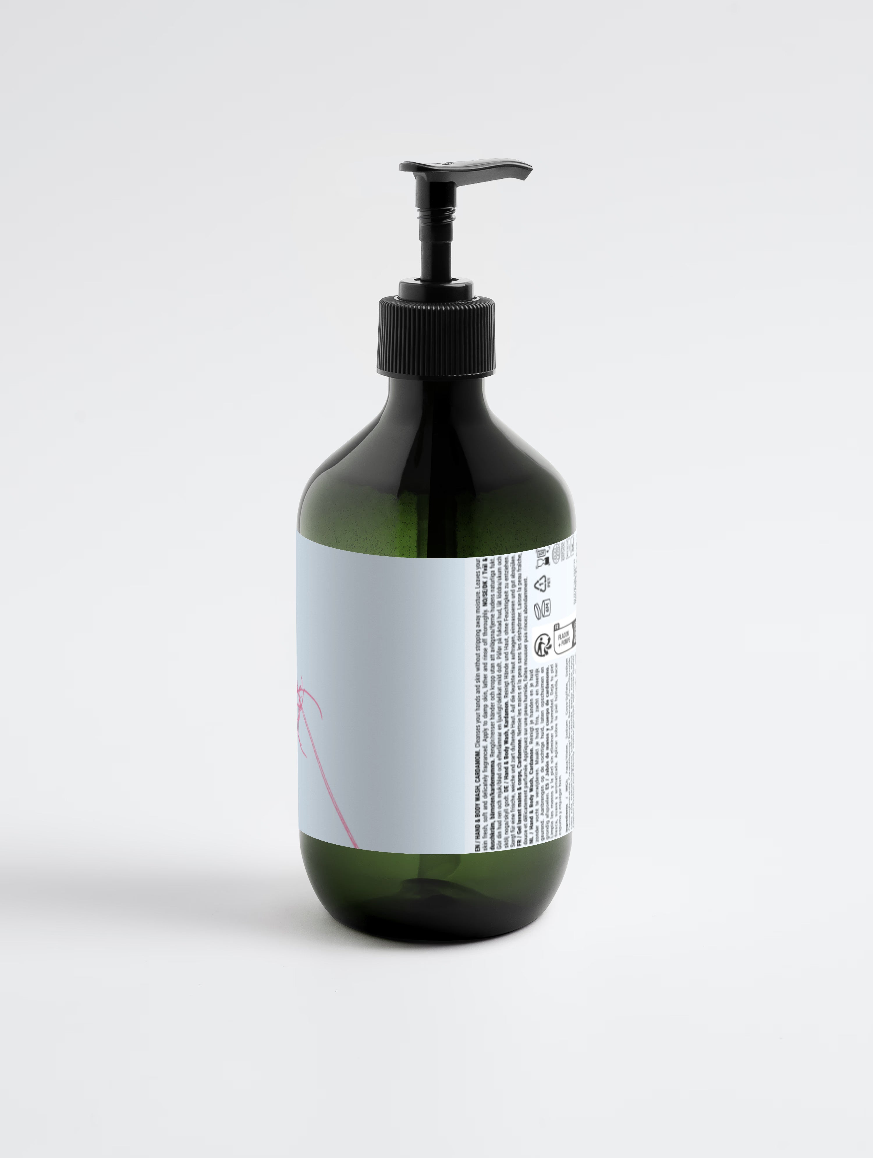 Nettoyant pour les mains et le corps, gingembre et cardamome fumée femme