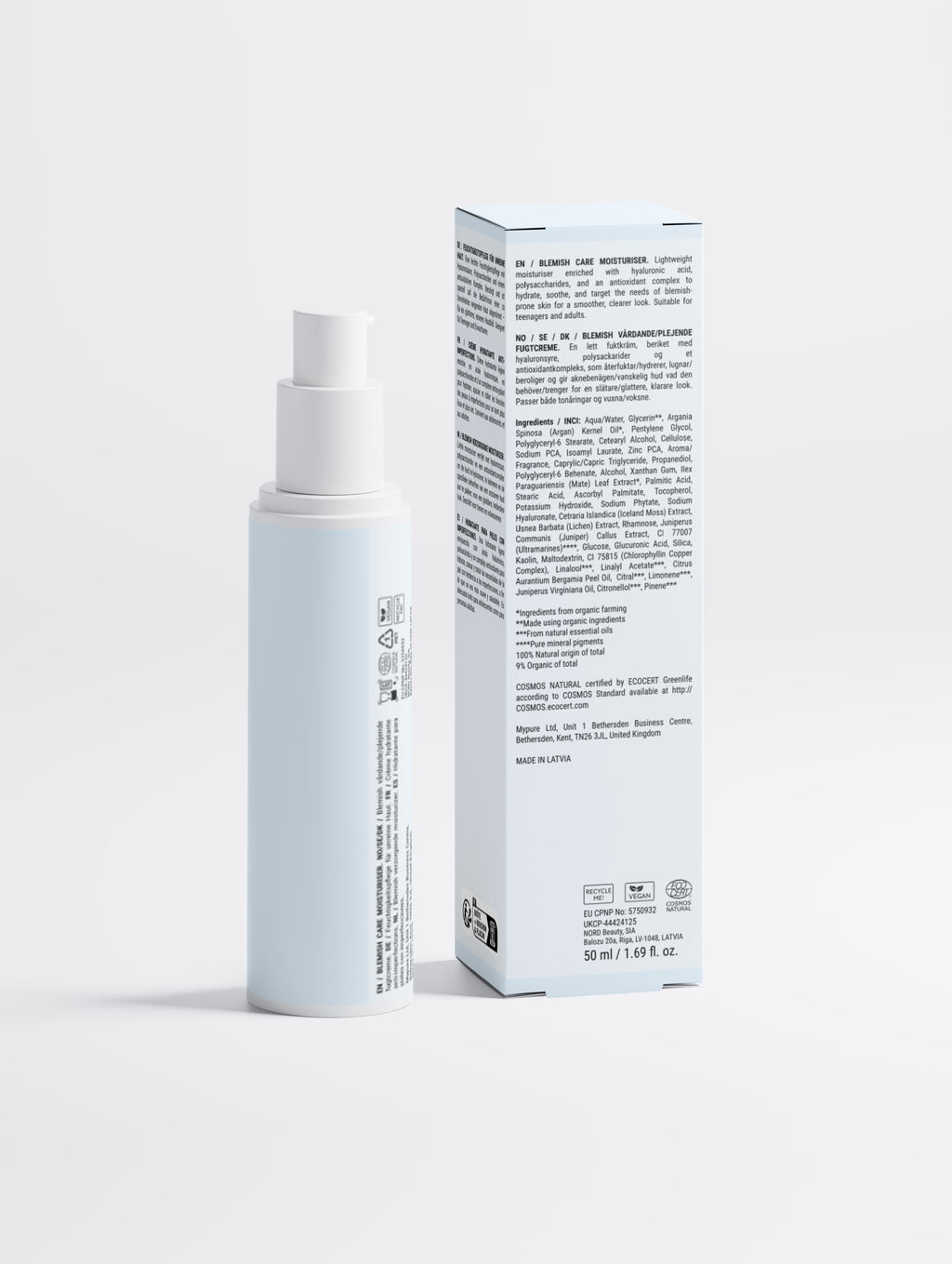 Crème Hydratante anti-acné femme