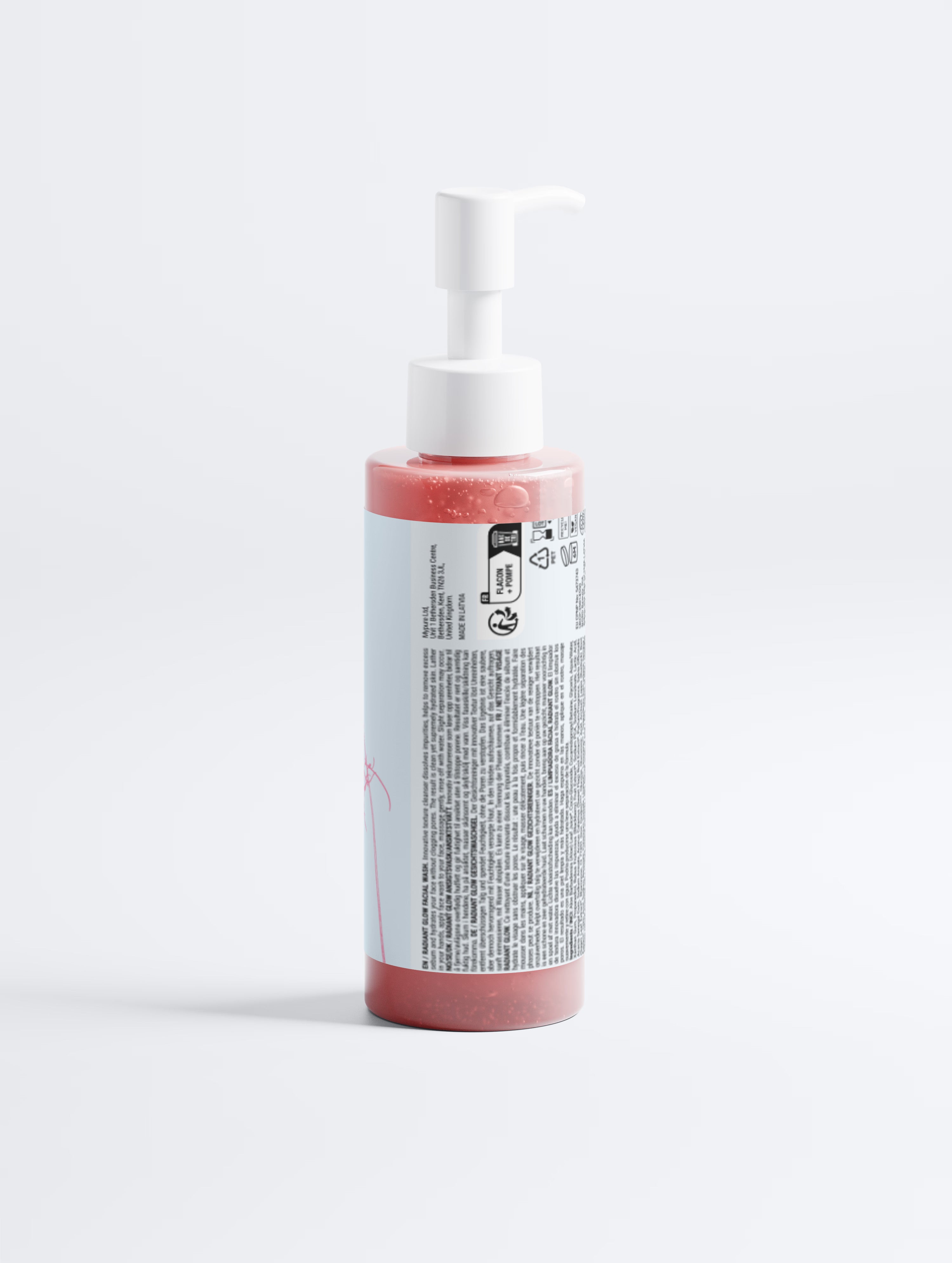 Nettoyant pour le visage éclat radieux femme