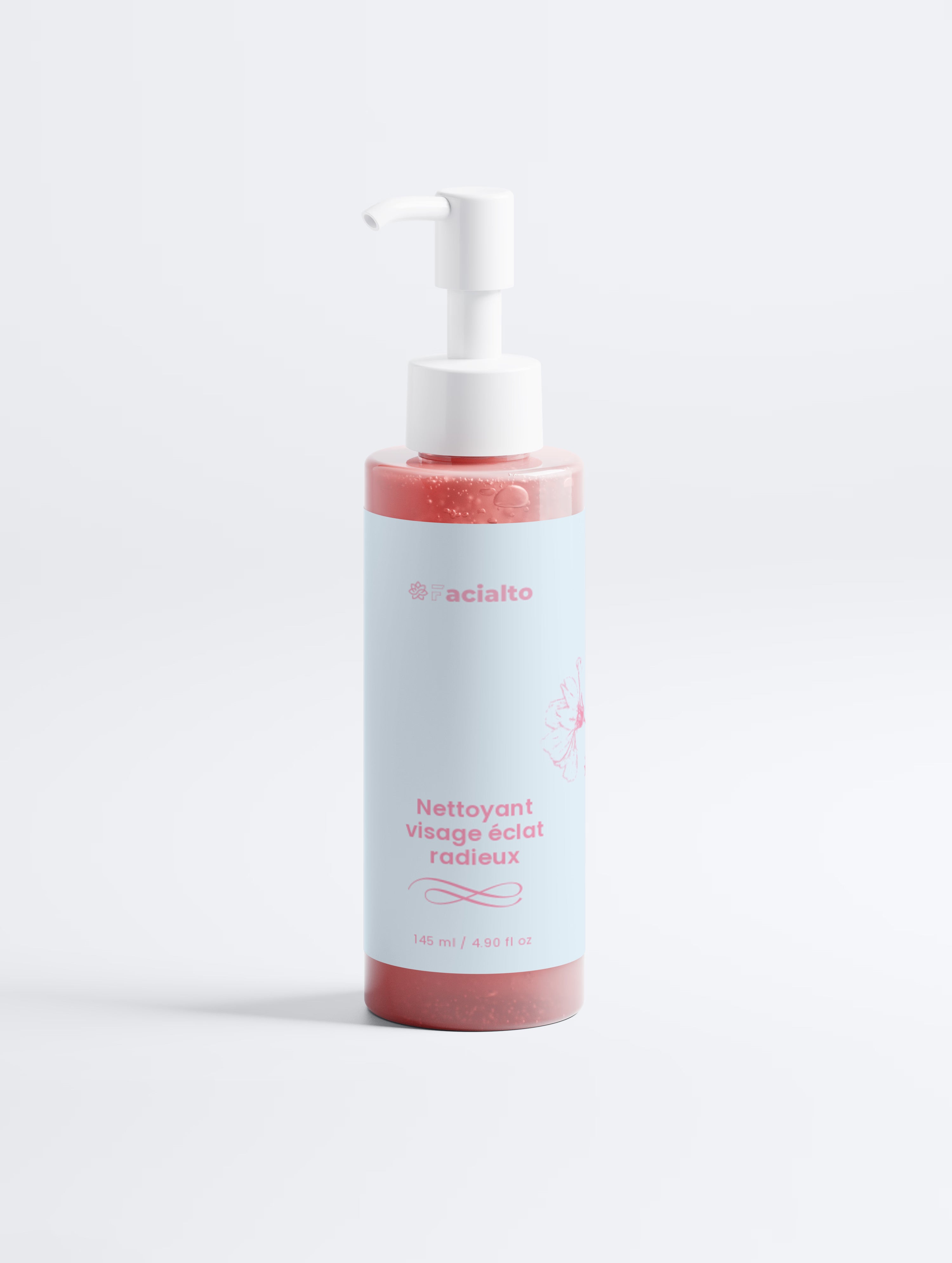 Nettoyant pour le visage éclat radieux femme
